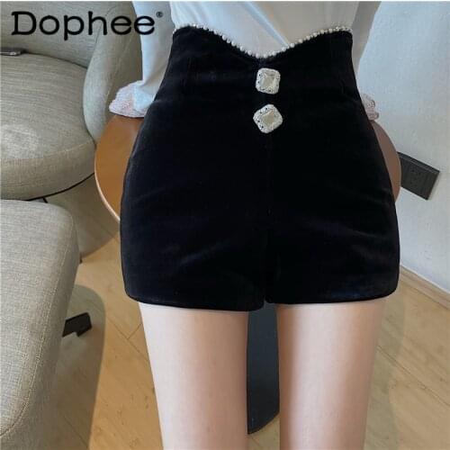 Dophee Women's Winter Shorts