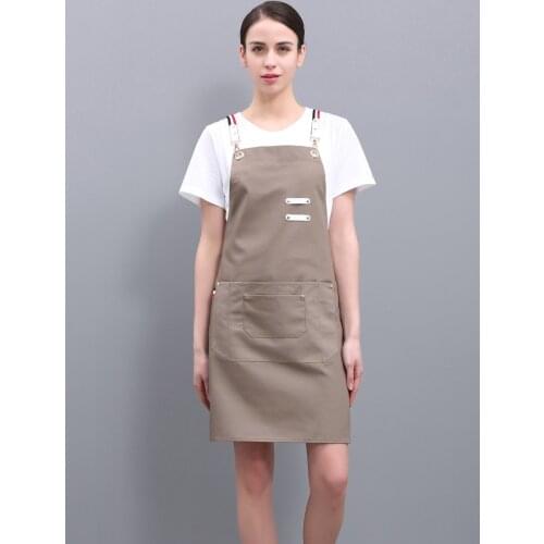 Apron custom logo printing home kitchen work clothes womens custom-made Korean haircut manicure milk tea shop waist