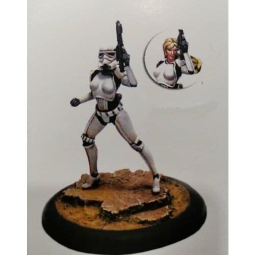35mm Resin Figure Model Kit Unassambled Unpainted //M081