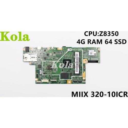 For Lenovo ideapad Miix 320-10ICR Tablet laptop motherboard BM5668_VIP5A_R with CPU 80XFZ8350 RAM 4G SSD 64G 100% fully tested