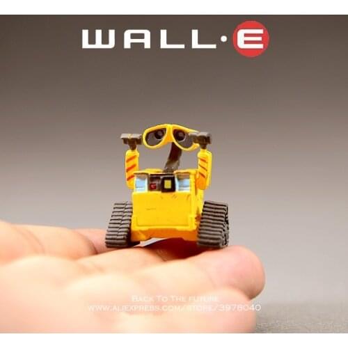 Disney WALL-E Robot EVE 3cm PVC mini doll Action Figure Posture Model Anime Collection Figurine Toys model for children gift