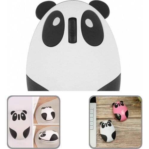 Low Power Consumption Adorable Mute 2.4G 1200DPI Plug Play Optical Mouse ABS Wireless Mouse Cute for Computer