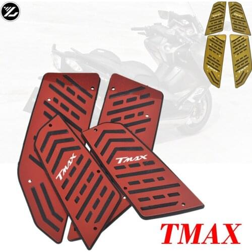 Motorcycle Footboard Steps Motorbike Foot For YAMAHA TMAX 560 tmax560 2020 TMAX530 SX/DX 2017-2019 2020 Footrest Pegs Plate Pads