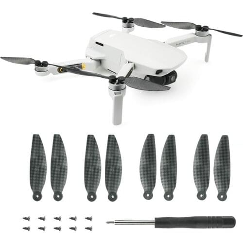 For Mavic Mini Carbon Fiber Propellers Hard and Durable Lightweight Propellers 4726F Foldable Low Noise Props Blades Accessories