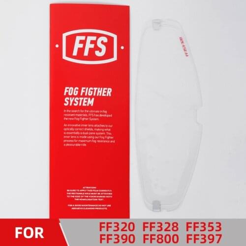 LS2 FF353 helmet visor clear anti-fog patch suitable for ls2 ff328 ff320 helmet Lens Anti-fog Film
