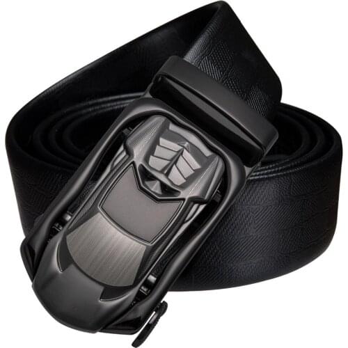 Business Belt For Men Luxury Genuine Leather Belt Car Buckle Top Quality Belt Fashion Jeans Men Brand Pants Strap 110cm-160cm