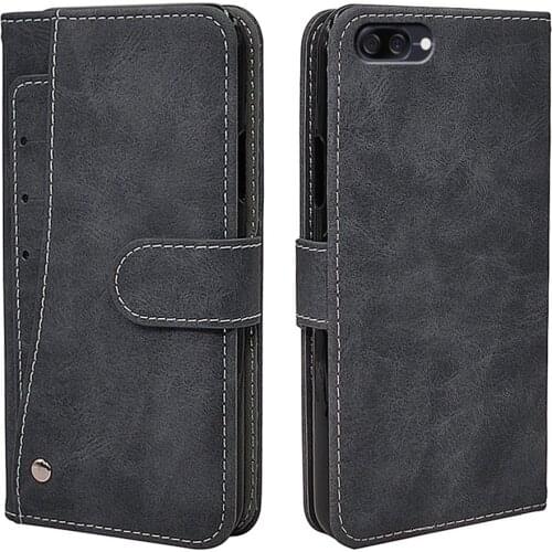 Flip Vintage Leather Case For ASUS ZenFone 4 Max ZC520KL Case 5.2" Luxury Wallet Cover TPU For ASUS ZC520KL Fundas Phone Bag