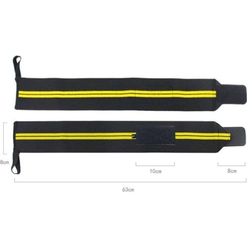 1Pc Fitness Training Straps Adjustable Wristband Wrist Wraps Bandage for Gym Weightlifting Powerlifting Breathable Wrist Support