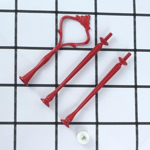 10pcs mix colour crown style dessert stands handles/cupcake stand cake stand centre cake plate fitting