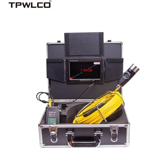7 Inch LCD Monitor Pipe and Wall Inspection Camera HD 42mm Dual Lens Uaed For Industrial Pipeline Endoscope Sewer Camera