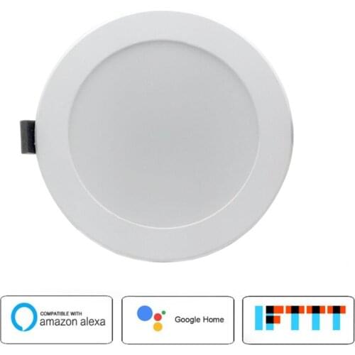 7W WIFI Downlight Led Smart Downlight WIFI Ceiling Light Voice Control APP Control work with Alexa Google Assistant IFTT