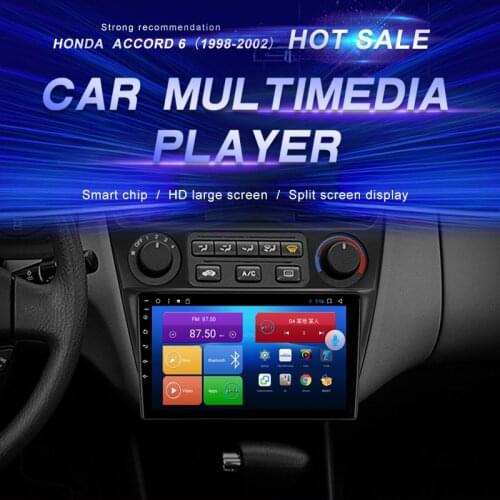 Android Car DVD For Honda Accord 6 (1998-2002) Car Radio Multimedia Video Player Navigation GPS Android10.0 Double Din