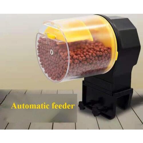 Mini Aquarium Smart Automatic Feeder Timing Fish Tank Feeding Dispenser Auto Fish Feeder Electrical Timer Food Feeding