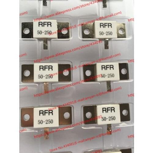 Free Shipping 10PCS/LOTS New RFR50-250 RFR-50-250 RFR 50-250 250W 50R 50 Ohms 250 Watt Single PIN