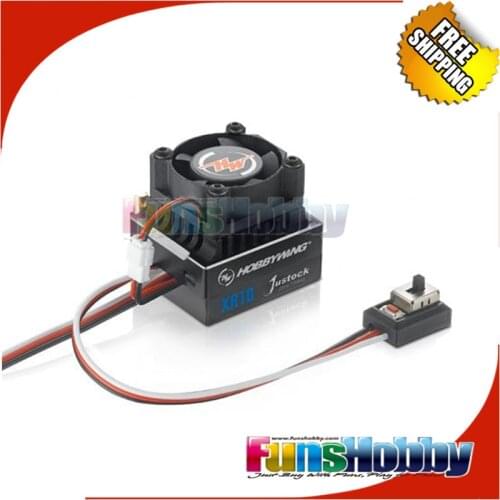 Hobbywing Xerun XR10 Justock 60A Sensored Brushless ESC Speed Controller.COD.30112000