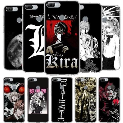 Anime Manga Death Note Ryuk Cover Phone Case for Huawei Y9 Y5 Y6 Y7 2019 Honor 9 10 Lite 9X 8X 8A 8S 7X 7A 20 Pro 10i V20 Coque