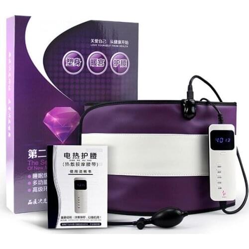 Far infrared electric heating warm house gas shock wave slimming belts Massage fat rejection fat belt