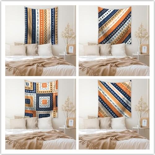 150*130cm Fancy geometry Tapestry Home Decorations Wall Hanging Forest Starry Night Tapestries For Living Room Bedroom