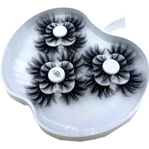 HBZGTLAD 9 Pairs 3D Soft Mink False Eyelashes Handmade Wispy Fluffy Long Lashes Natural Eye Extension Makeup Kit Cilios