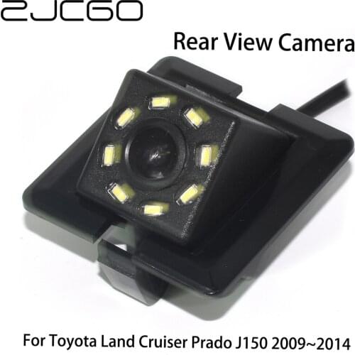 ZJCGO HD CCD Car Rear View Reverse Back Up Parking Night Vision Camera for Toyota Land Cruiser Prado 150 J150 LC150 2009~2014