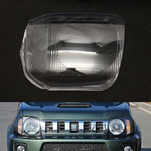 Car Headlight Lens For Suzuki Jimny 2006 2007 2008-2014 2015 2016 Headlamp Cover Replacement Auto Shell