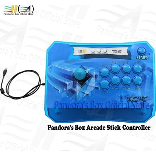 Original Pandoras Box Plastic Controller Console joystick buttons zero delay usb controle arcade pc ps3 xbox 360 raspberry pi