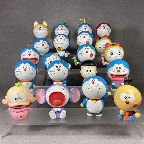 Bandai Genuine Gacha Toys Doraemon Dorami Cute Action Figure Ornament Toys