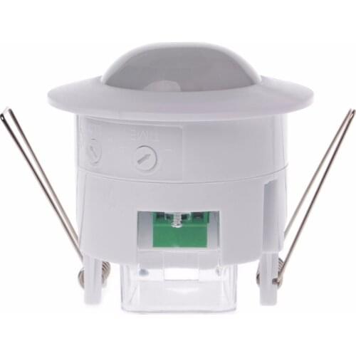 Sensor Switch 110-240V AC Adjustable 360 Degree Ceiling PIR Infrared Body Motion Detector Lamp Light Switches