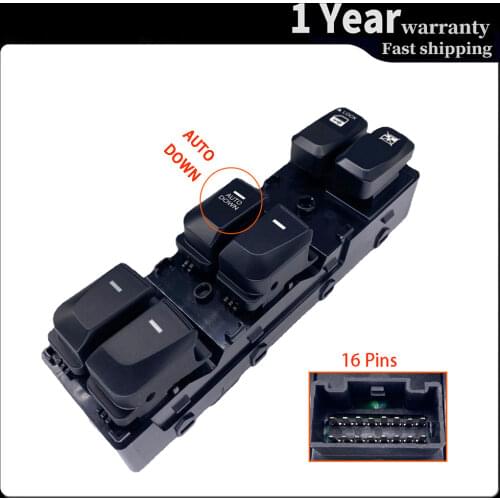 Car Window Lifter Regulator Control Switch Console For Hyundai Tucson 2.0L 2.4L 2010 2011 2012 2013 2014 2015 93750-2S150
