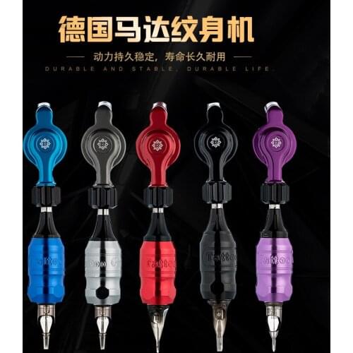 Tattoo Machine Tattoo Equipment Button Tattoo Motor Machine Shader & Liner Machine For Artist