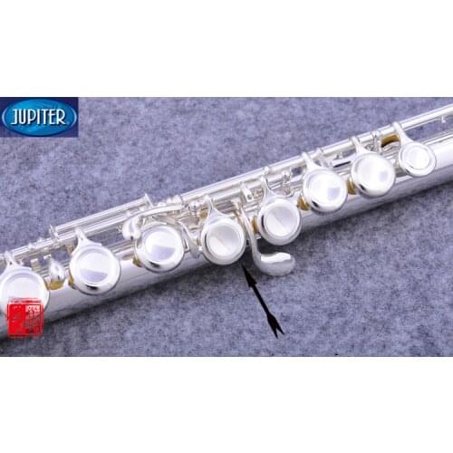 Taiwan JUPITER JFL-700E 16 Holes Closed C Key Flute Cupronickel Silvering flauta transversal instrumentos musicales Case
