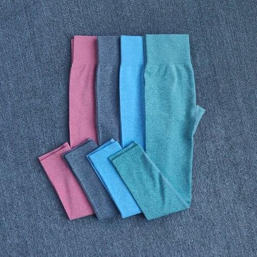 Yoga Pants for Women Seamless Energy Tights Fitness Gym Leggings Workout Running Activewear Hollow Sport Trainning Wear