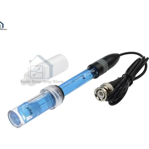 PH Electrode Probe BNC Connector for Aquarium PH Controller Meter Sensor ph Tester Refillable / Non-fillable PH electrode probe