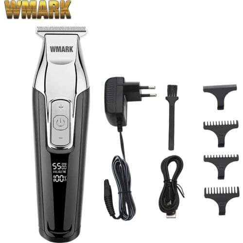 2021 WMARK C24-HC11 4 SPEED Hair Detail Trimmer Beard Car Hair Clipper Electric Hair Cutting Hair Cut Razor Edge T-wide Blade