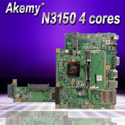Akemy X453SA Laptop Motherboard For Asus X453SA F453S X453S Mainboard test 100% OK N3150 4 cores