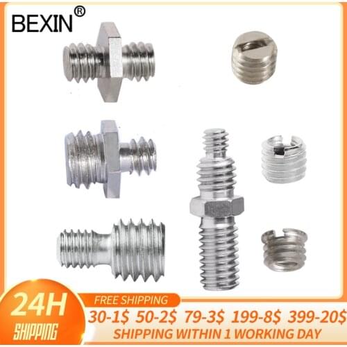 Camera Accessories Camera screw 3/8 To 1/4 Inch Monut Adapter Fixed Screw For Camera DSLR Tripod Monopod Connection Mounting