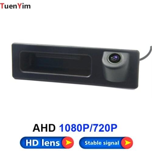 For Sony ccd car rear camera for BMW Trunk Handle switch Parking Camera F10 F11 F25 F30 BMW 5 BMW 5/3 X3 Rear View Camera