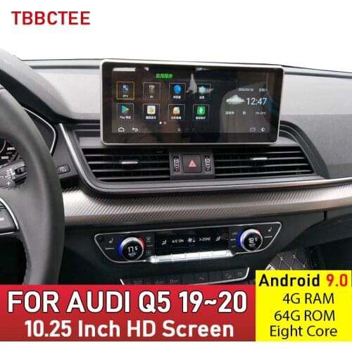 Car Multimedia Player For Audi Q5 FY 2019~2020 MMI Android Auto GPS Navigastion HD Touch Screen Head Unit