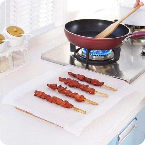 Parchment Paper Baking Sheets Pan Line Paper 20 pcs NonStick Cookie Sheet Oil paper butter non-stick paper 50*35cm