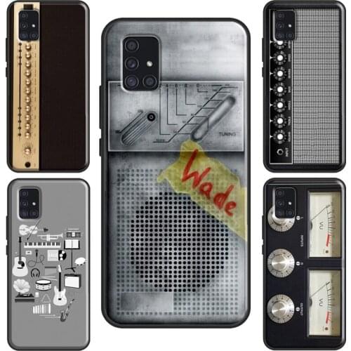 Retro Amplifier Case For Samsung A32 A12 A42 A52 A72 A21S A20e A11 A31 A51 A71 A10 A20S A30 A40 A50 A70