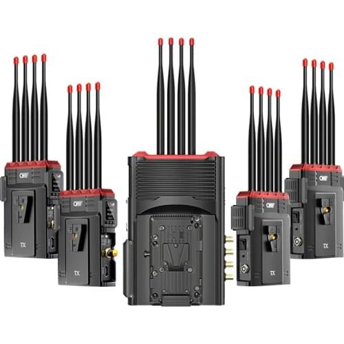 CVW BeamLink-Quad,the 4 Transmitters-to-1 Receiver wireless HD video transmission system 500m camera channels broadcast live
