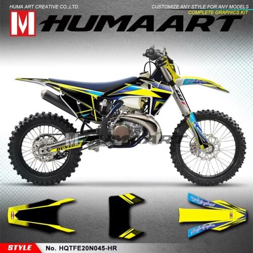 HUMAART Dirt Bike Décor Kit for Husqvarna TE FE TC FC TX FX FS 125 150i 250i 300i 350 450 501 2019 2020 2021
