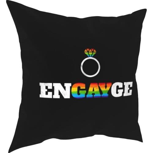 Engayge LGBT Kissenbezüge Sofa Homosexuell Stolz Lesben Queer Asexual Kissen Fall Kühlen Dekor Kissen 45*45cm