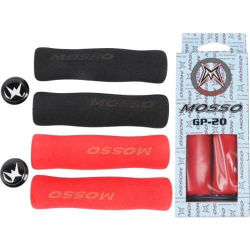 MOSSO A Pair Bicycle Handlebar Sponge Grips Antiskid For MTB Iamok Mountain Bike