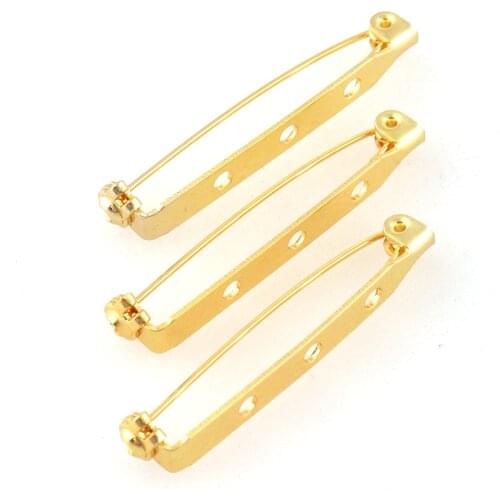 Silver Safety Pins Brooch Decorative Charms Stitches Holder for Jewelry Kilt Knitted Fasteners Used in Clothes Skirts 35 mm