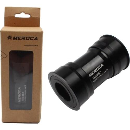 MEROCA BB386 BB MTB Bike Press-in Center Axle 24mm Bicycle Bottom Bracket Ultralight 130g