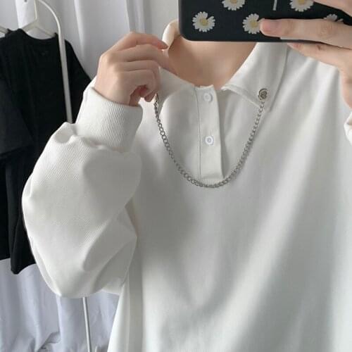 Dark gray/Black/White Mens Autumn Casual Hoodies New Zipper Decor Long Sleeve Sweatshirts Male Hip Hop Pullover Hoodie