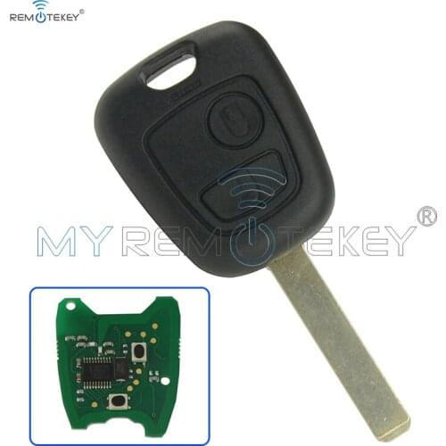 Remtekey Smart Car Remote Key for Citroen Peugeot 2 Button 434mhz VA2 ID46 Electronic Chip On Board