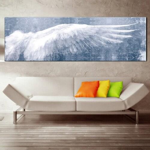 Angel Wings Vintage Wall Posters And Prints Black And White Wall Art Canvas Paintings Wings Pop Art Wall Picture For Living Room