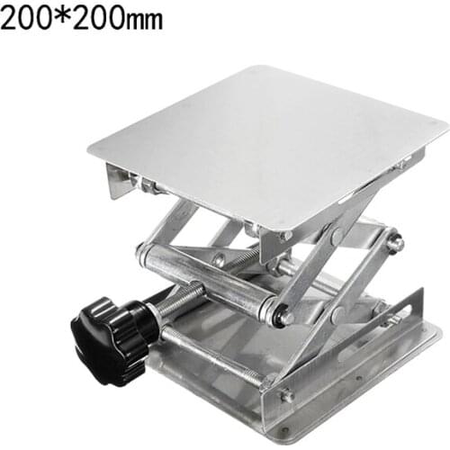 1pc Stainless Steel Table Lift Carpentry Engraving Support Lifting Rack Platform High Quality Household Daily Supplies